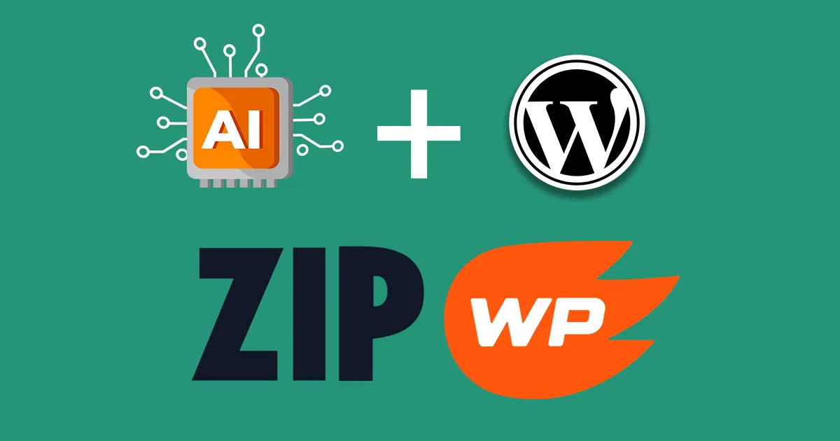 Build a Website in 60 seconds with ZipWP AI Website Builder